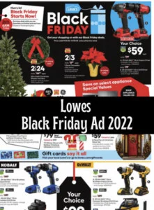 Lowes Black Friday 2022