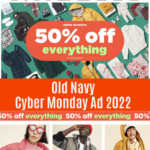Old Navy Cyber Monday 2022