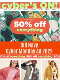 Old Navy Cyber Monday 2022