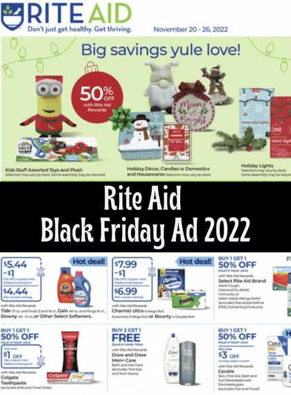 Rite Aid (11/20/22- 11/26/22) Early Weekly Ad Preview |