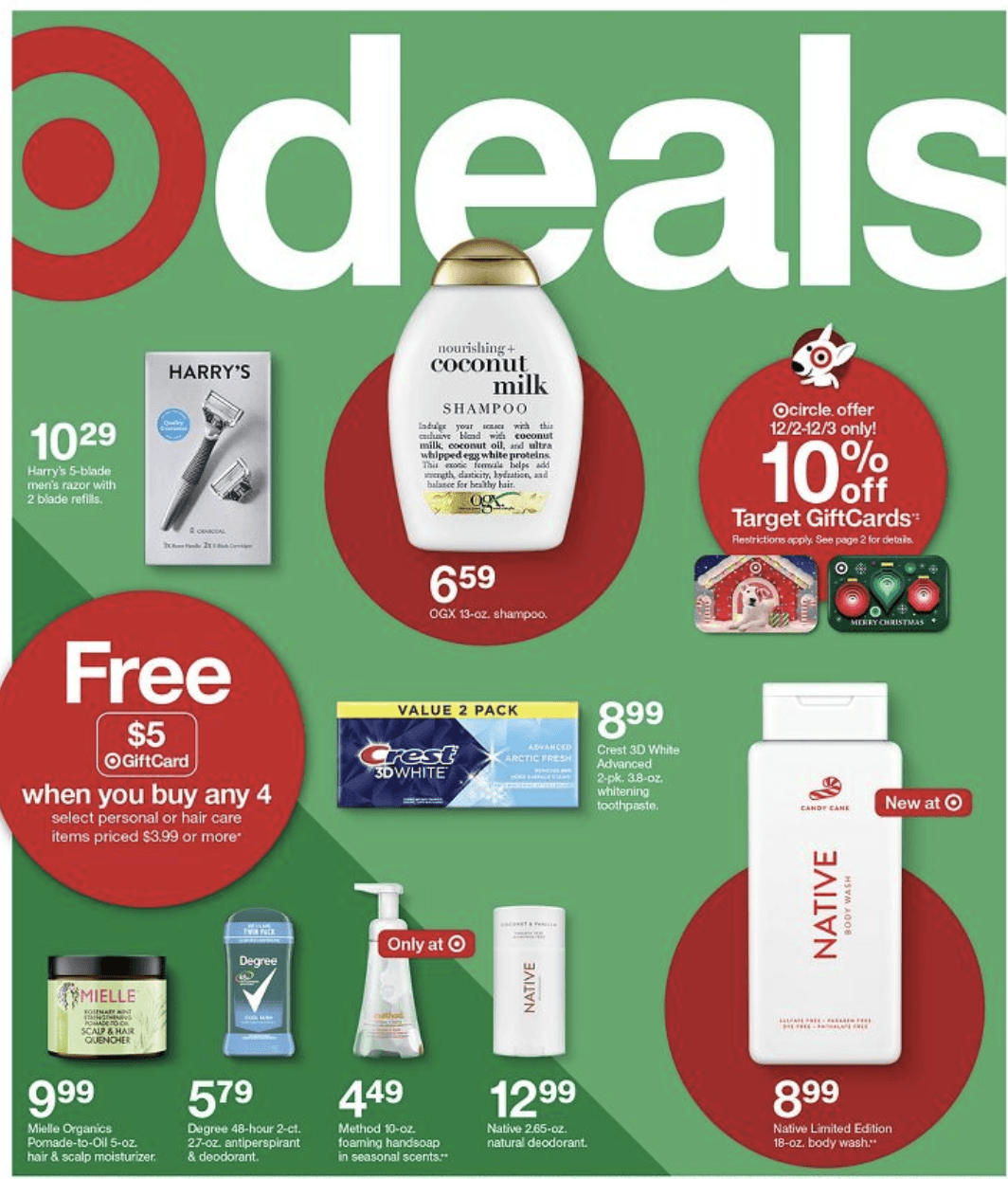 Target Cyber Monday Ad 11_16_23 pg 1