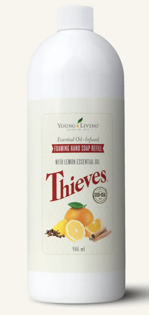 Thieves Foaming Hand Soap Refill with Young Living Promo code