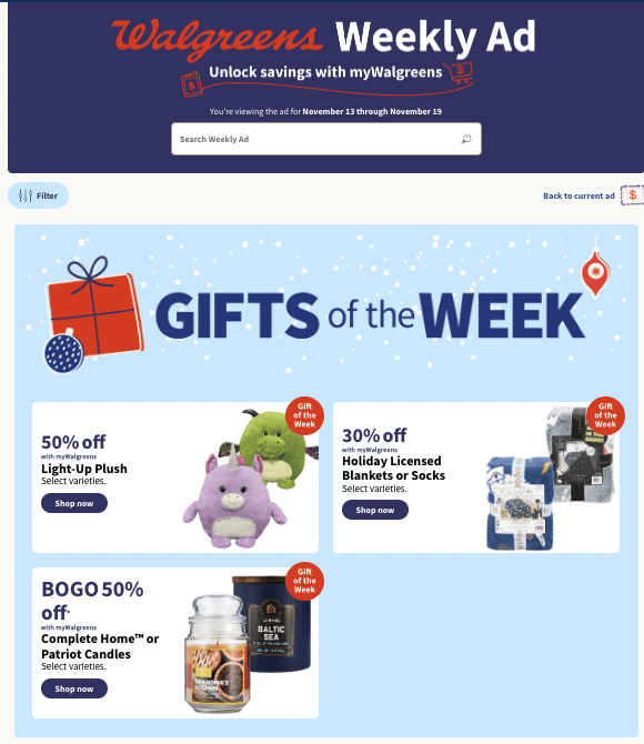 Walgreens Ad (11/13/22 - 11/19/22) Preview + Photo Coupons! |