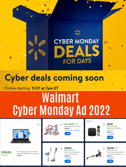 Walmart Cyber Monday 2022 1