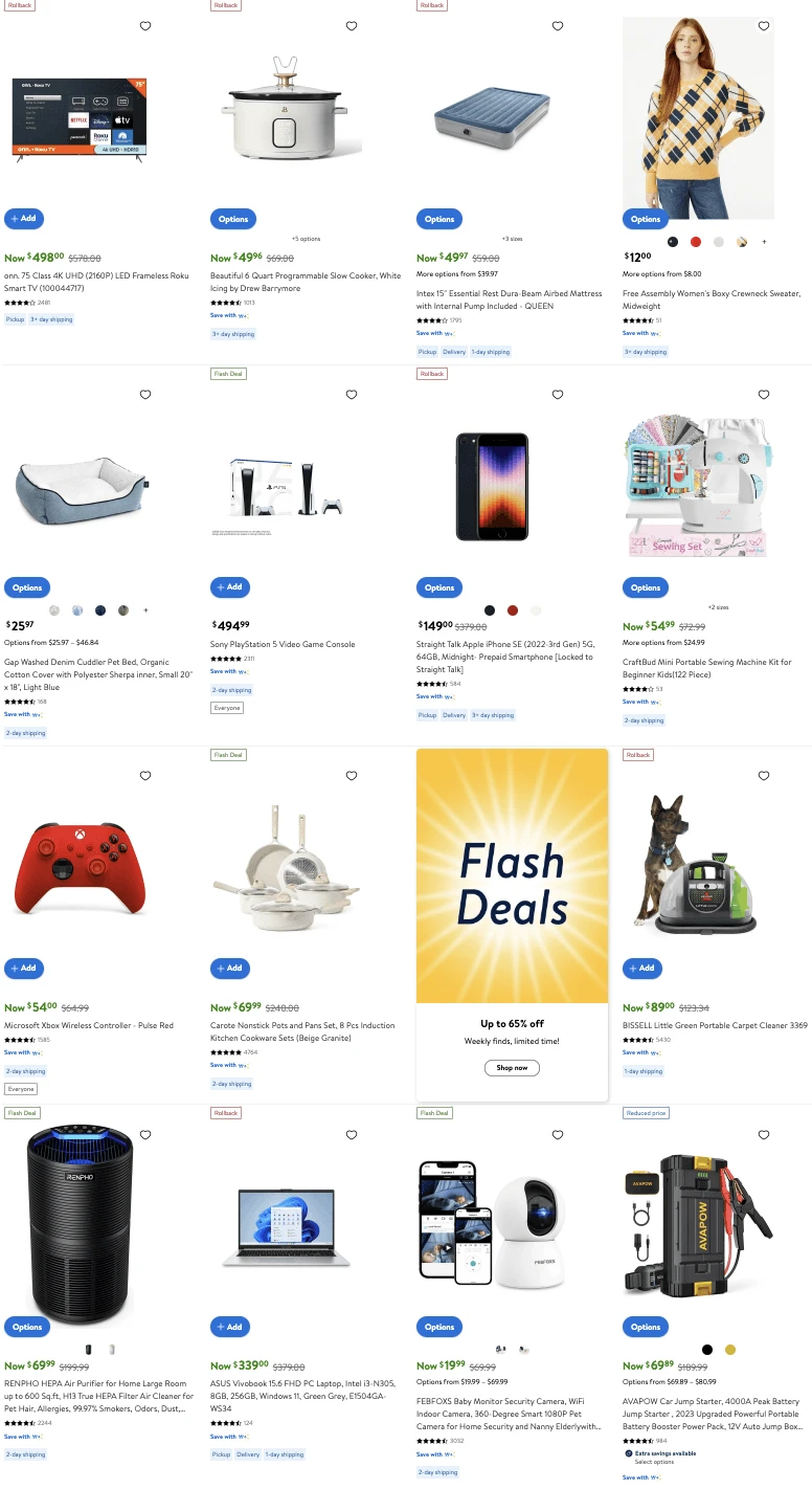 Walmart Weekly Ad 9_30_23 pg 1