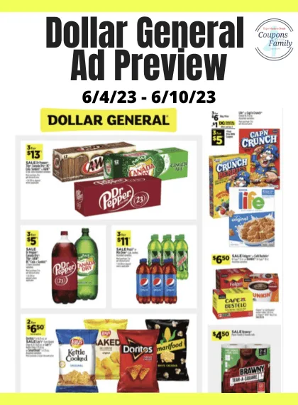 Dollar General Ad Preview 6_4_23
