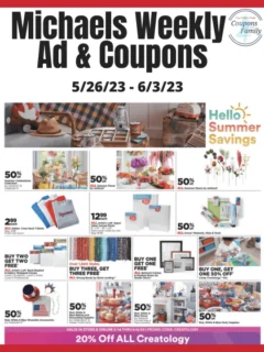 Michaels Weekly Ad & Coupon codes 5_26_23