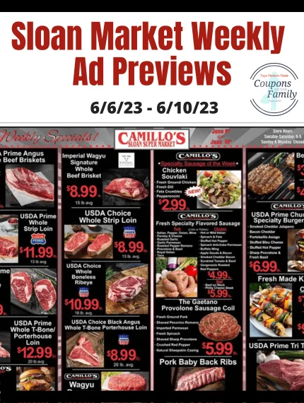 Sloan Market Weekly Ad & Meat Packages 6_6_23