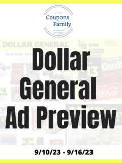 Dollar General Ad Preview 9_10_23