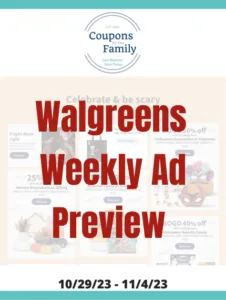 Walgreens Ad Preview 10_29_23