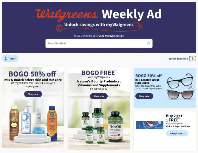 Walgreens Ad this Week 6_4_23 pg 1