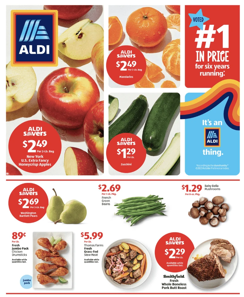 Aldi Weekly Ad 9_20_23 pg 1