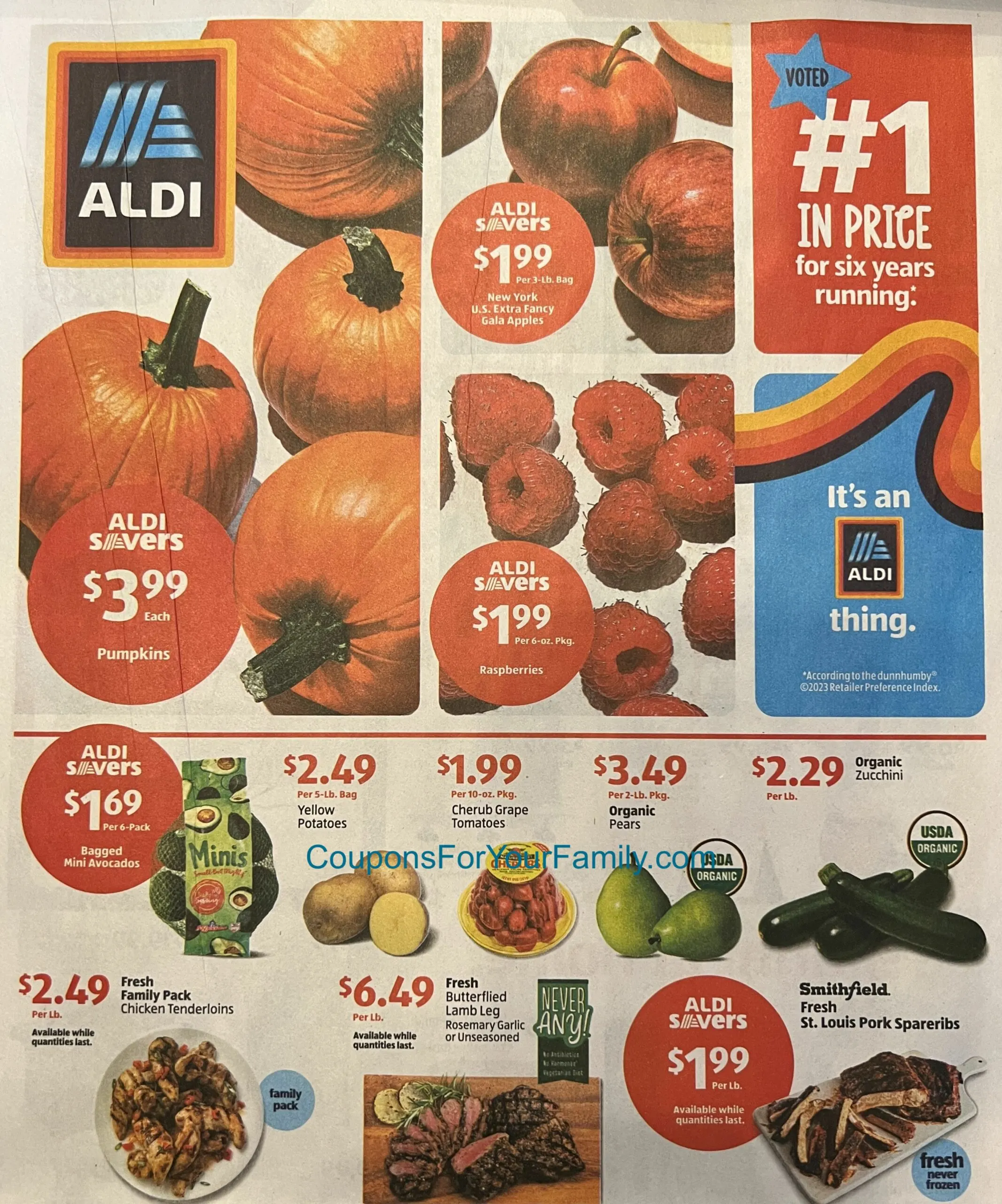 Aldi Weekly Ad 9_27_23 pg 1