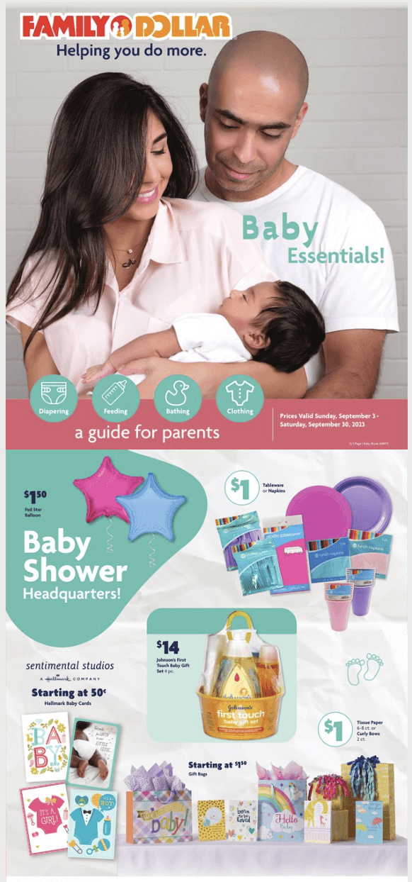 Family Dollar Baby Ad 9_3_23 pg 1A