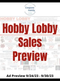 Hobby Lobby Ad This week 9_24_23