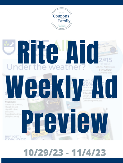 Rite Aid Weekly Ad Preview 10_29_23