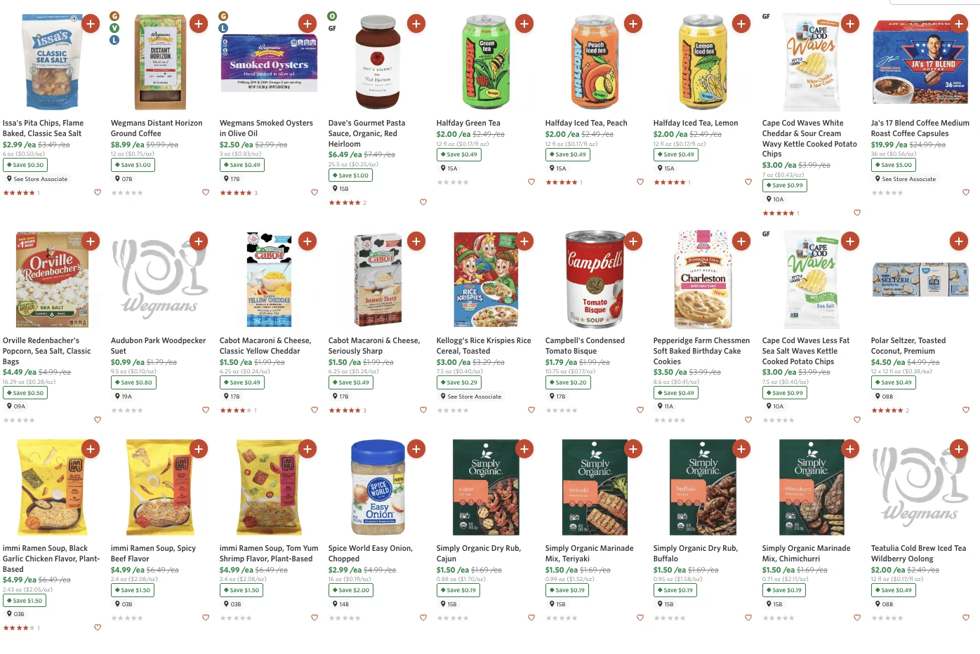 Wegmans Shoppers Club Grocery Deals 11_12_23 pg 29