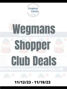 Wegmans Weekly Sales Ad 11_12_23