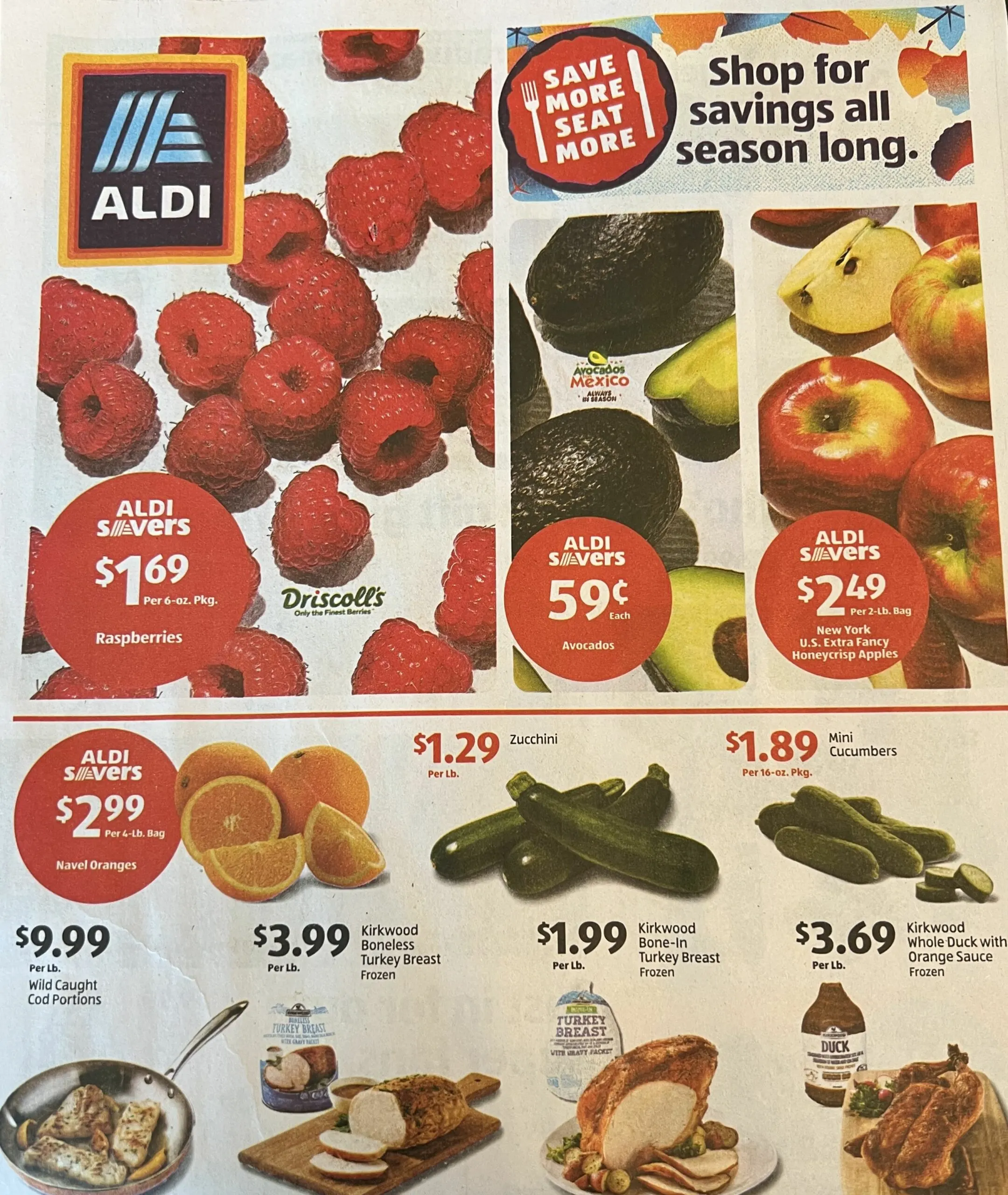 Aldi Weekly Ad 11_21_23 pg 1