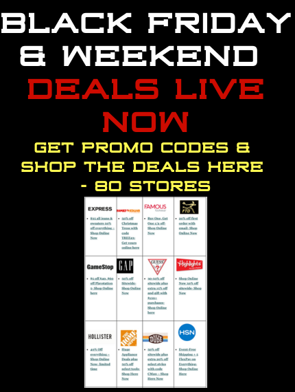 Black Friday Promo Codes & Deals 2023