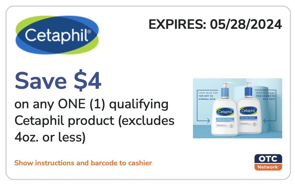 Cetaphil coupon