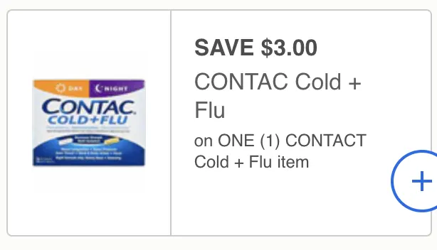 Contact Cold Coupon