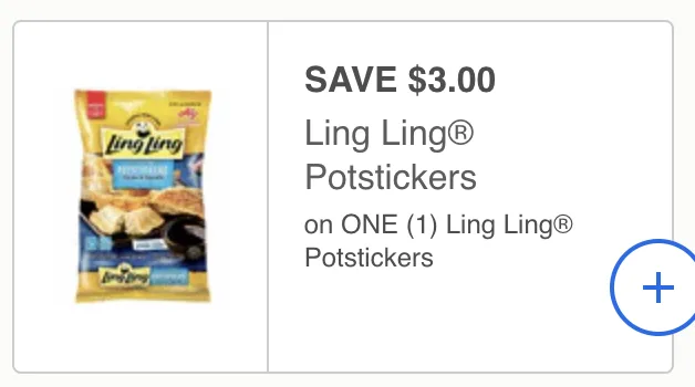 Ling Ling Potstickers coupon