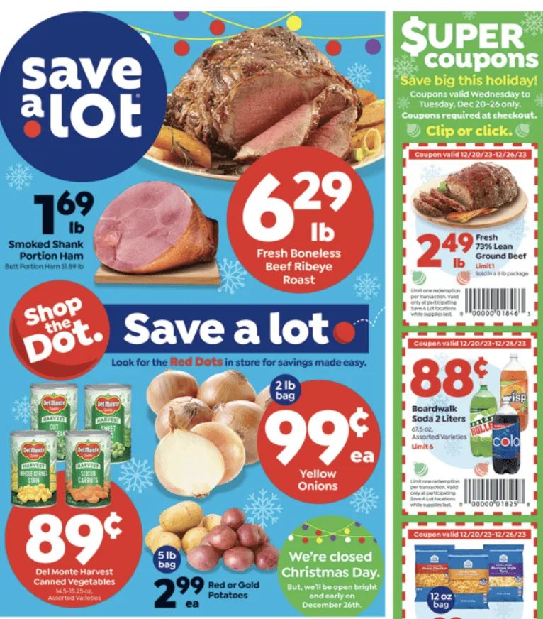 Save A Lot Early (12/24/23 - 12/30/23) Ad Preview!