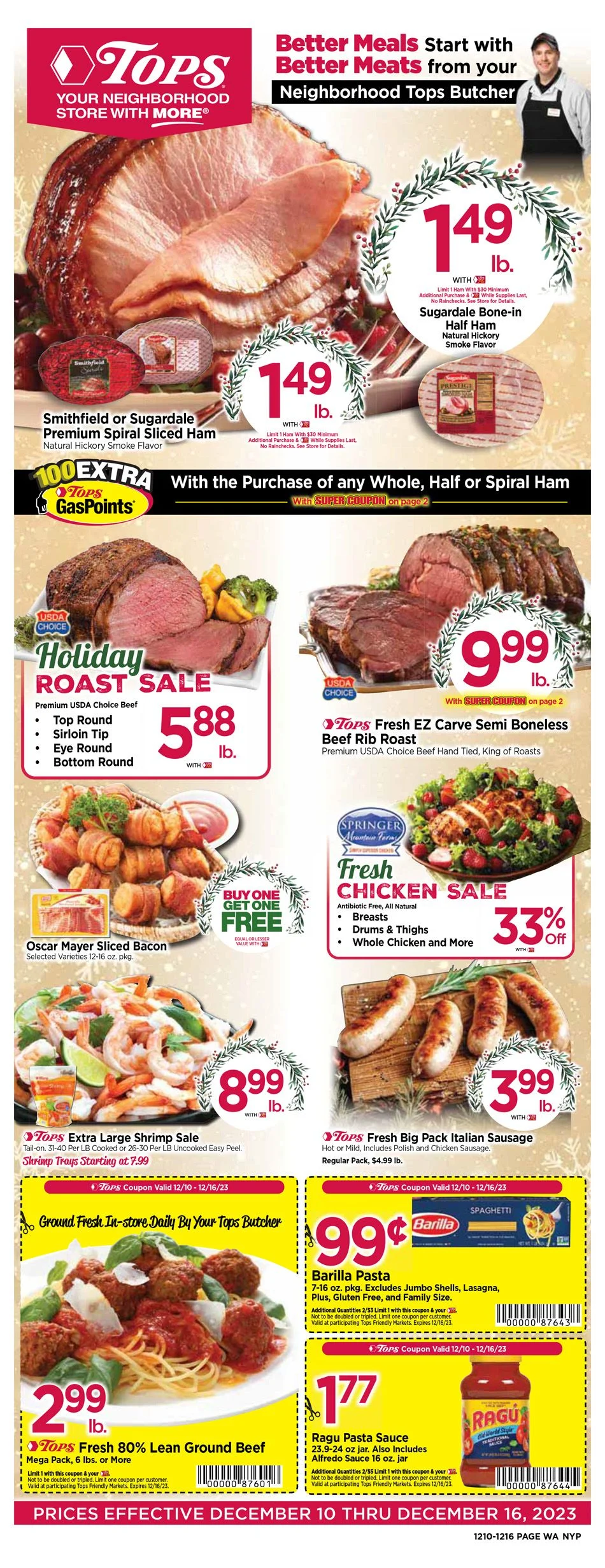 Tops Weekly Ad 12_10_23 pg 1
