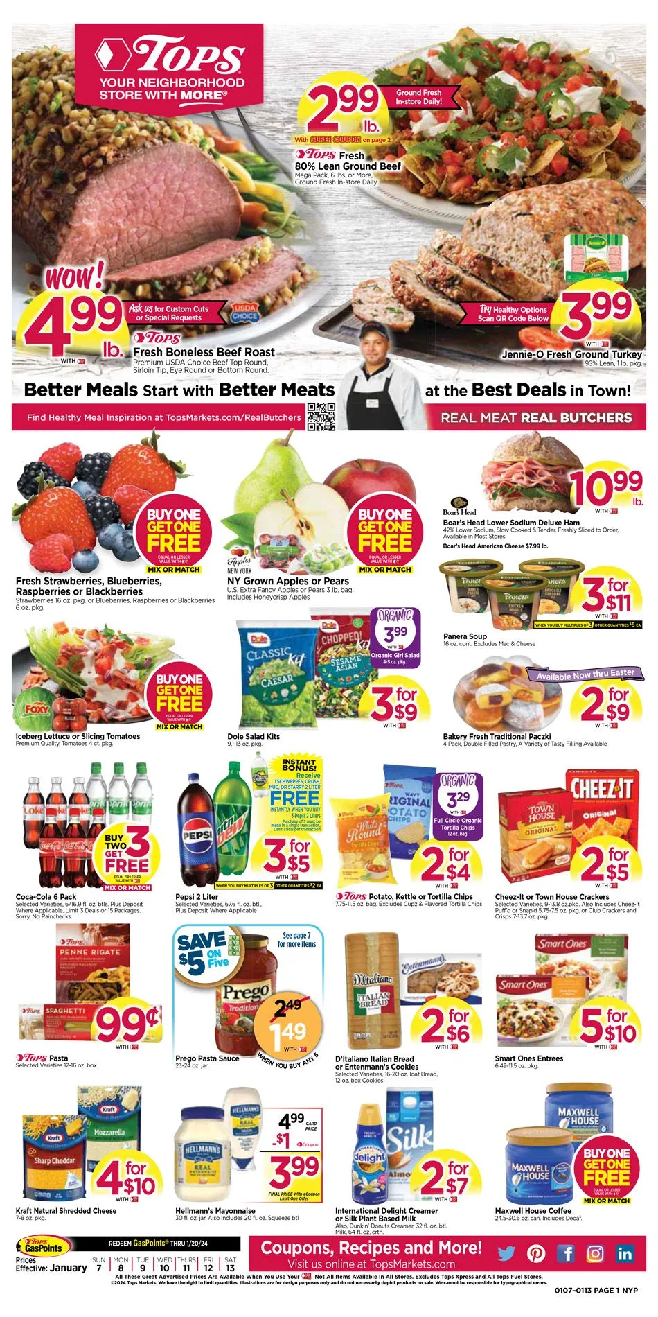 Tops Early (1/14/24 1/20/24) Weekly Ad Preview!