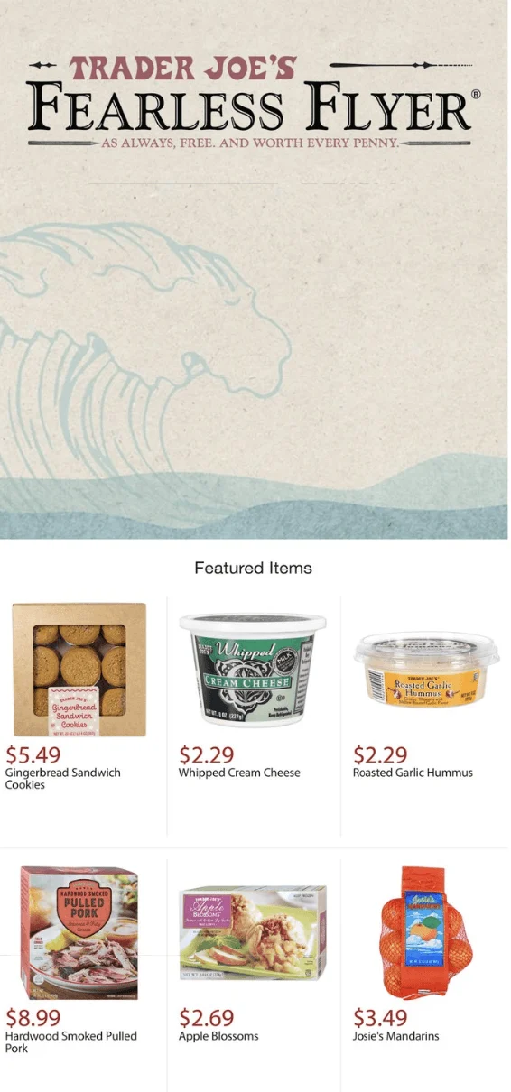 Trader Joe's Fearless Flyer Ad Preview January 2024