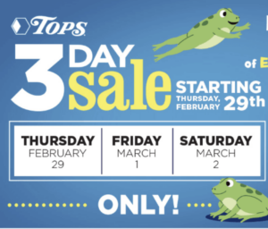 Tops 3 Day Sale Ad 2_29_24
