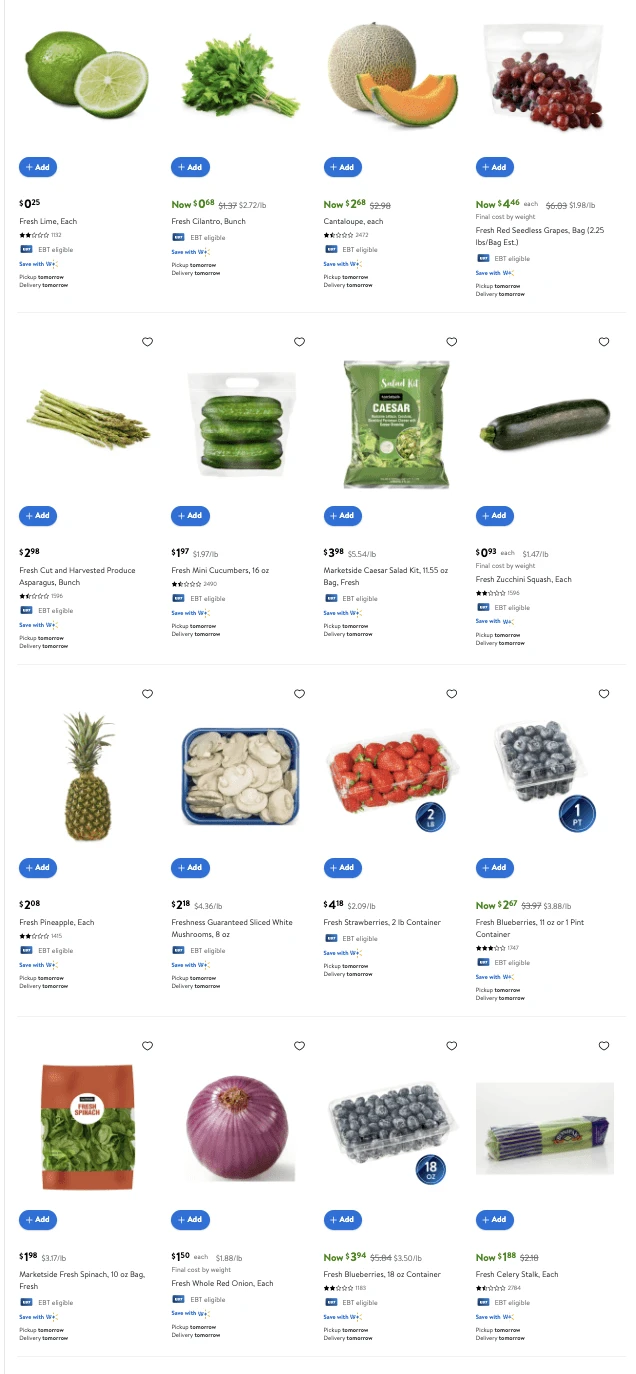 Walmart Grocery Ad pg 2