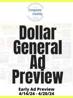 Dollar General Ad Preview 4_14_24