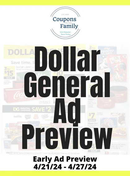 Dollar General Ad Preview 4_21_24
