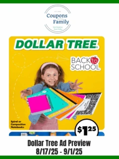 Dollar Tree Weekly Ad Preview 8_17_25 thru 9_1
