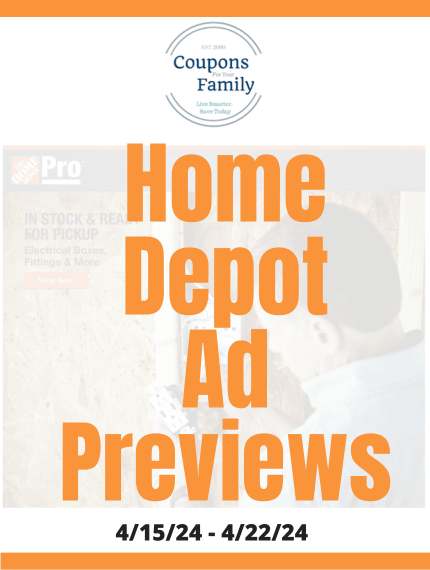Home Depot Weekly Ad Scan 4_15_24