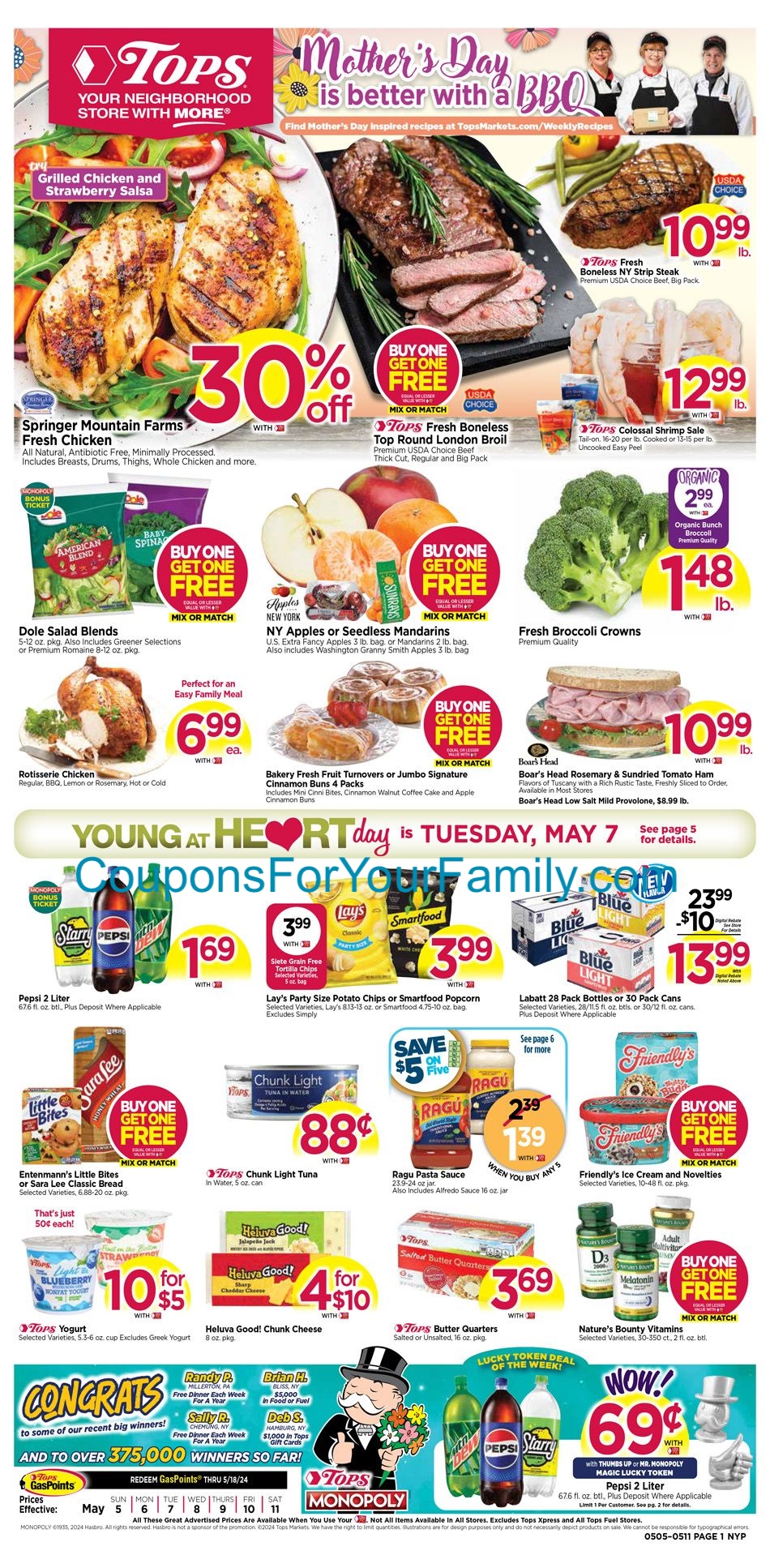 Tops Weekly Ad 5_5_24 pg 1