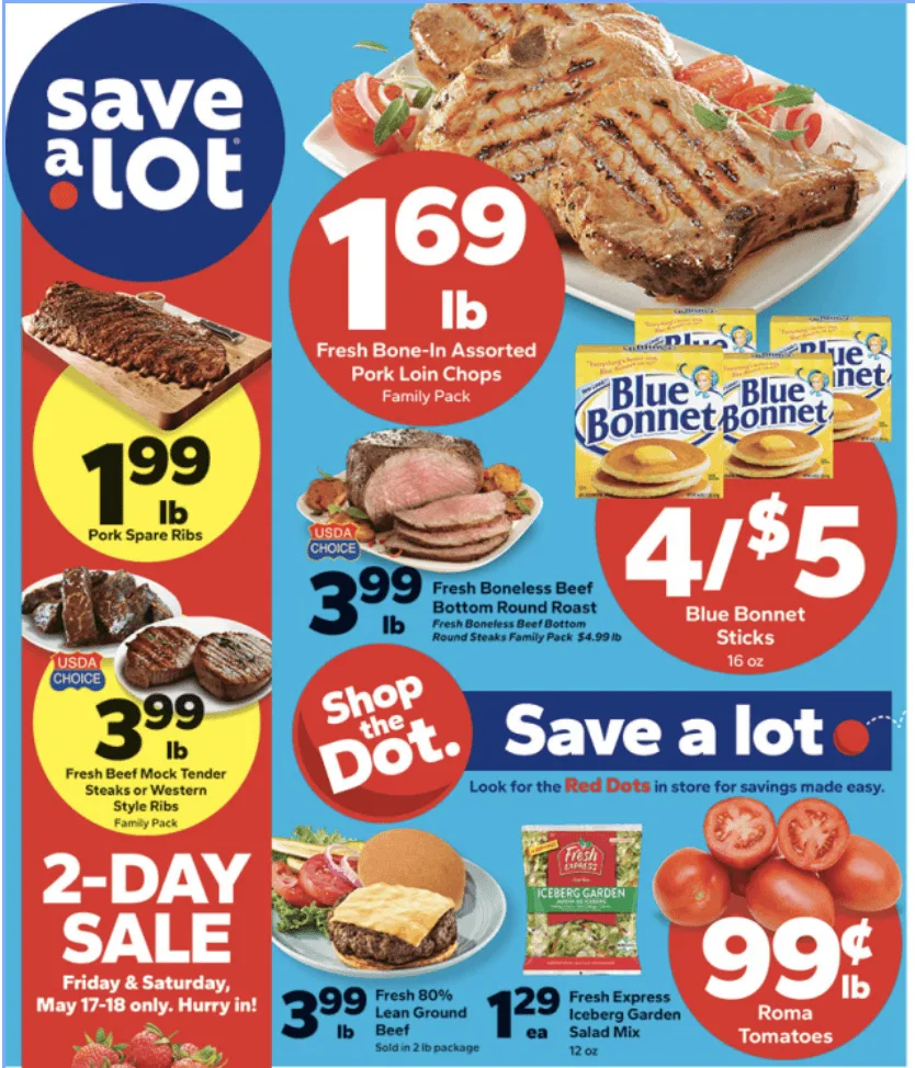 Save A Lot Early (5/19/24 - 5/25/24) Ad Preview!