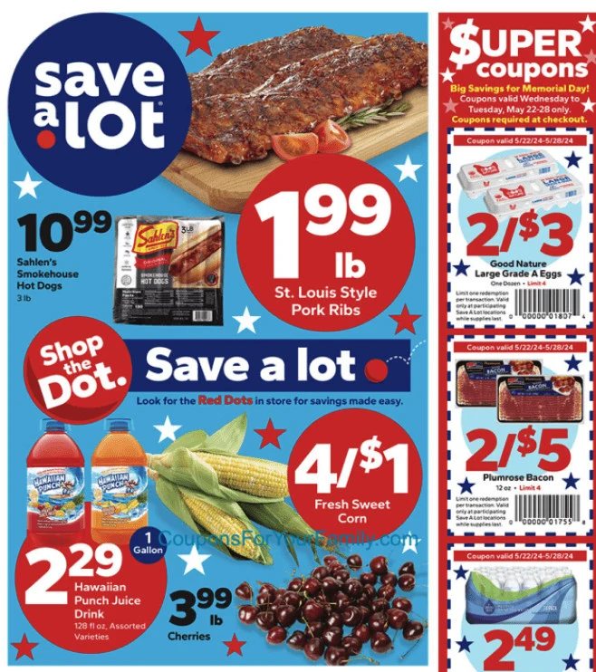 Save A Lot Early (5/19/24 - 5/25/24) Ad Preview!