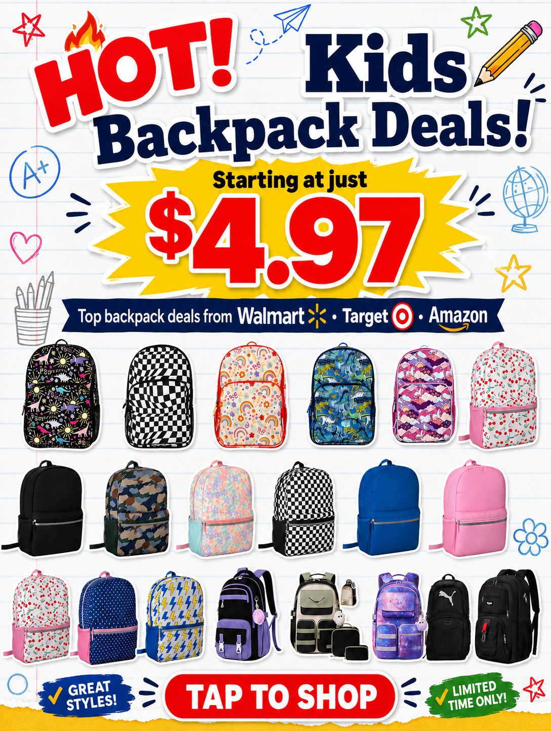 Backpack Deals 2026