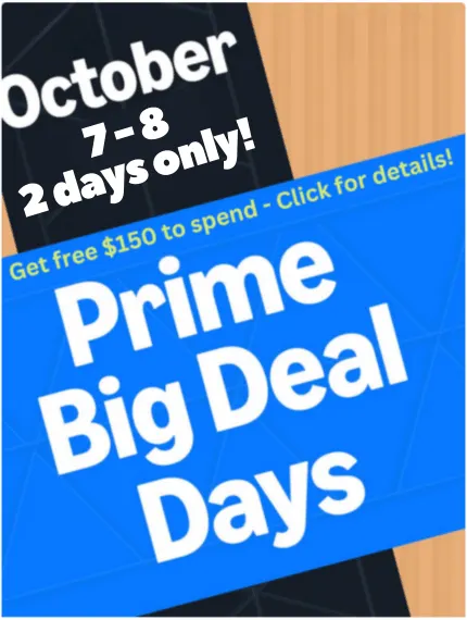 Amazon Prime Big Deal Days 2025