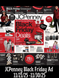 JCPenneys Black Friday Ad 2025