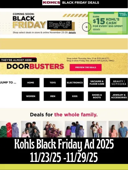 Kohls Black Friday Ad 2025