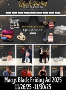 Macys Black Friday Ad 2025