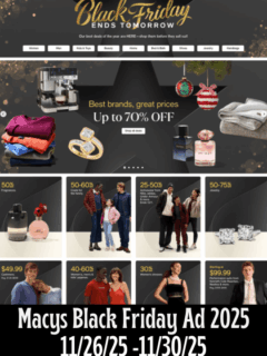 Macys Black Friday Ad 2025
