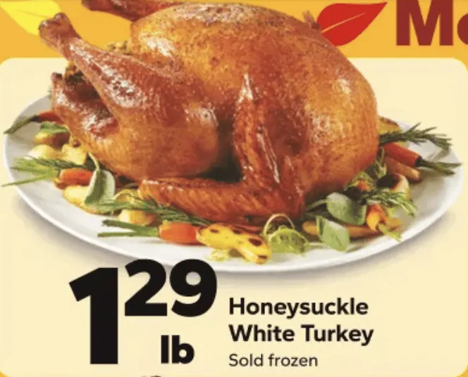 Save A Lot Buffalo Turkey 2025 $1.29lb