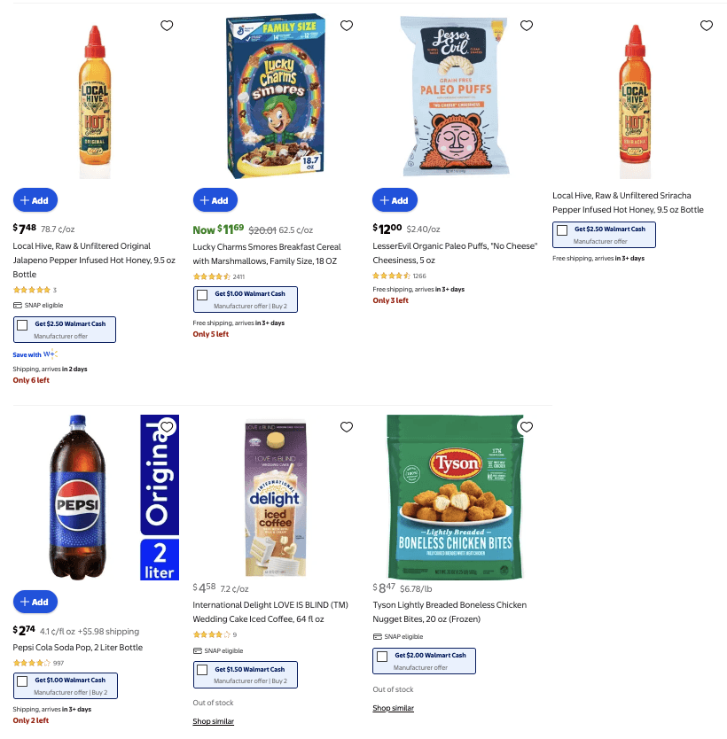 Walmart Cash Back Offers 3_29_25 pg 4