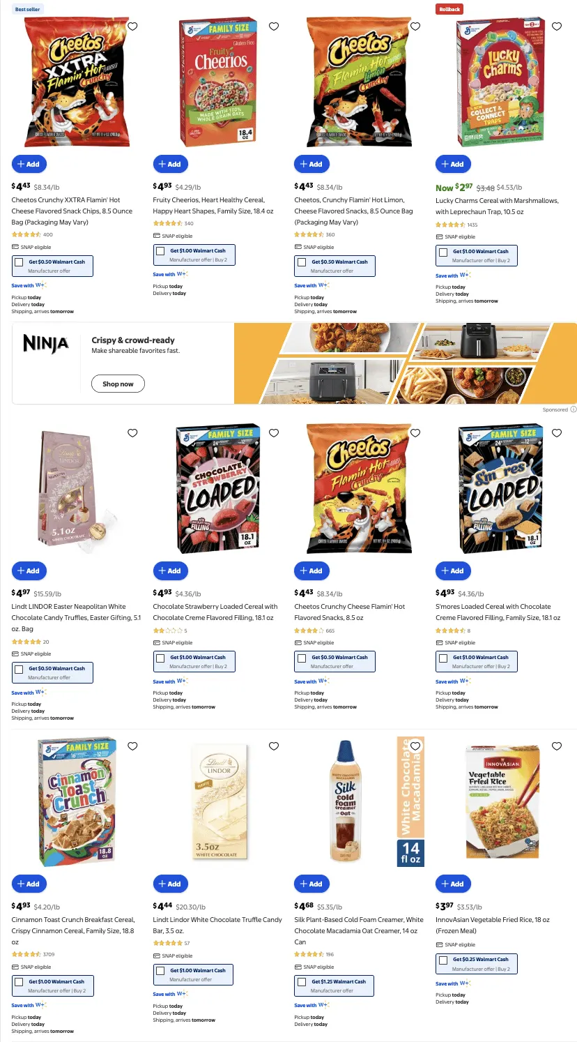 Walmart Cash Back Offers 3_29_25 pg 6