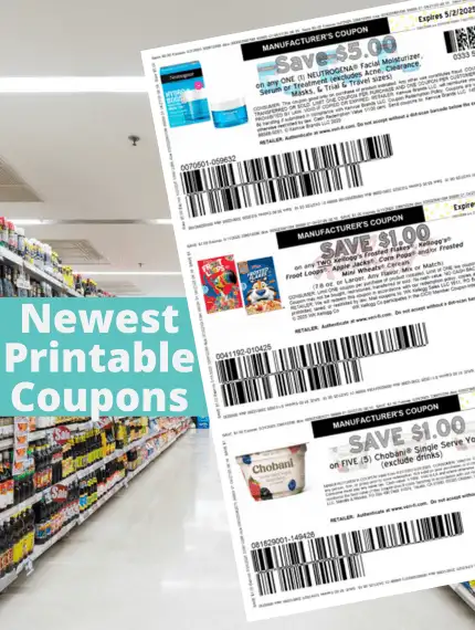 Newest Printable Coupons 4_28_25